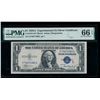 1935A $1 Experimental S Silver Certificate PMG 66EPQ