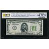 1934 $5 Atlanta FRN PCGS 64PPQ