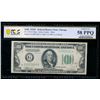 1934C $100 Chicago FRN PCGS 58PPQ