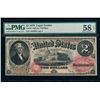 1878 $2 Legal Tender Note PMG 58EPQ