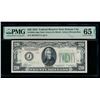 1934 $20 Kansas City FRN PMG 65EPQ