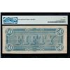 Image 2 : 1864 $50 CT-66 Confederate PMG 50EPQ