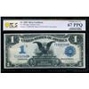 1899 $1 Black Eagle Silver Certificate PCGS 67PPQ