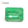 Image 1 : Pretty 2.1 Ct GIA Certified Natural Emerald