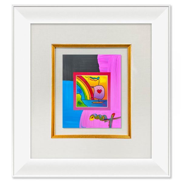 Sailboat with Heart by Peter Max