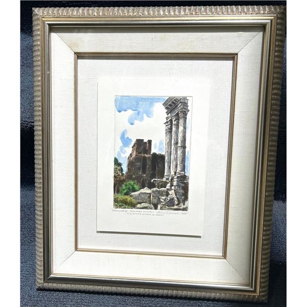 Rome the Forum by Ernesto Ornati