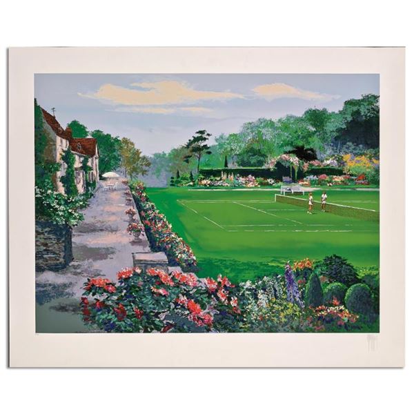 Lawn Tennis by Mark King (1931-2014)