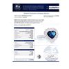 Image 4 : 1.85 ctw Heart Shaped Blue Sapphire and 0.67 ctw Diamond Platinum Ring (GIA CERT