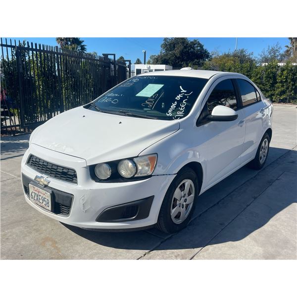 CHEV SONIC 2013 T-DON - SMOG