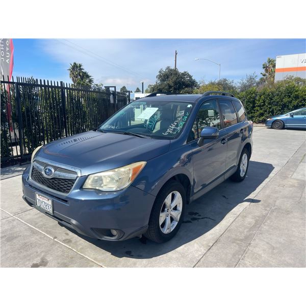 SUBA FORESTER 2014 T-DON - SMOG