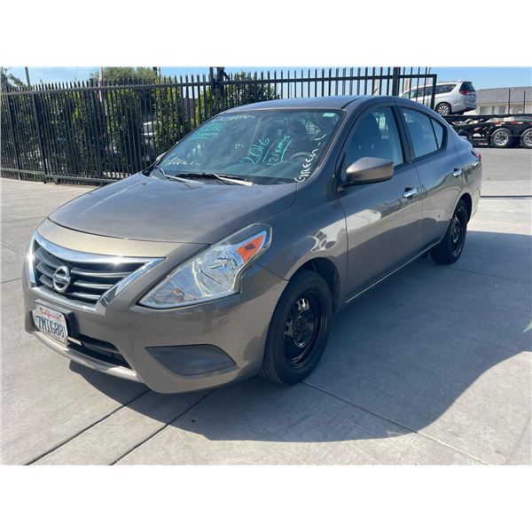 NISS VERSA 2016 T-DONATION