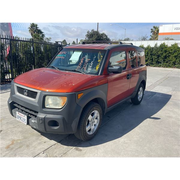 HOND ELEMENT 2004 APP/DUP-SALV-T SMOG-TMU