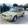 Image 1 : SUBA FORESTER 2003 T-DONATION