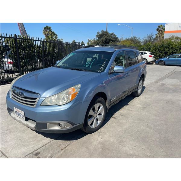 SUBA OUTBACK 2011 APP DUP/T -