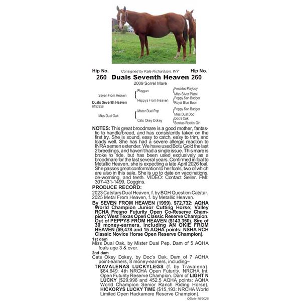 Duals Seventh Heaven