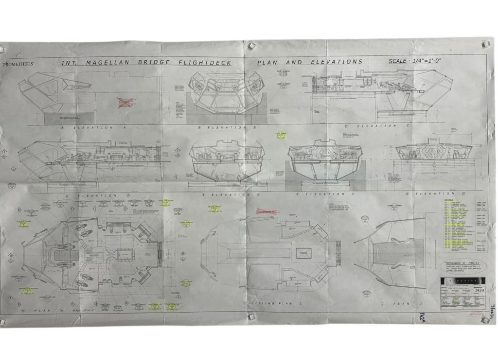 Prometheus Bridge Design Prometheus (2012) - Production Blueprint