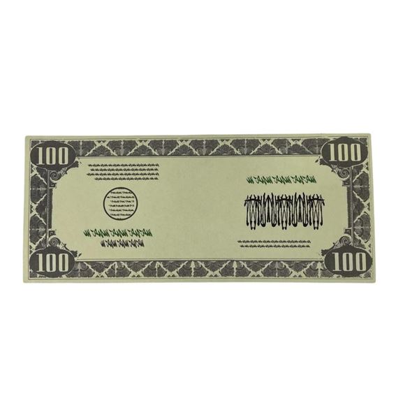 The Dark Knight (2008) - Unburnt Bank Note Money