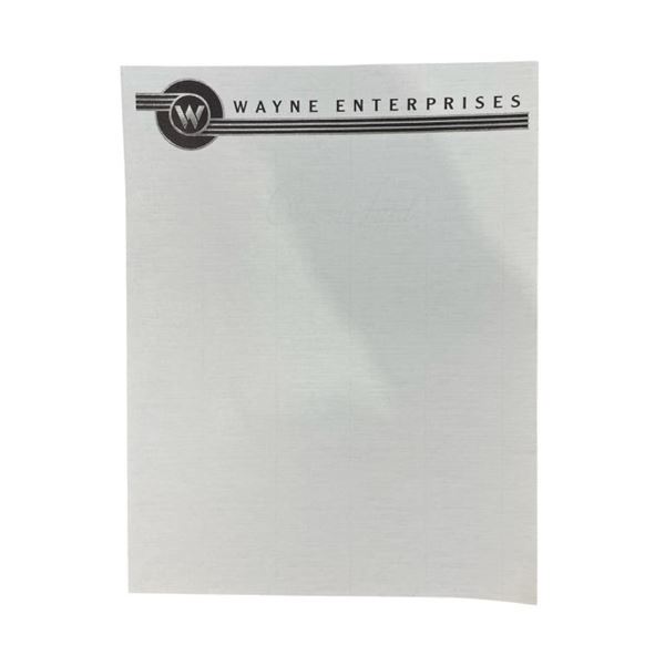 Batman Forever (Val Kilmer 1995) - Wayne Enterprises Stationary