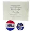 Image 1 : The Irishman (2019) - Wedding Invitation and Hoffa Badges