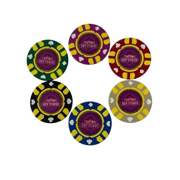 Preacher (2016-2019) - Set of 6 Mumbai Sky Tower Casino Chips