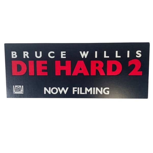 Die Hard 2 (1990) - Crew Used Dashboard Parking Permit Card