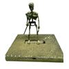 Image 1 : Army of Darkness (1992) - Deadite Skeleton Puppet Miniature With Base - Lot A