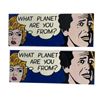 Image 1 : What Planet Are You From? (2000) - Set of Two Parking Passes