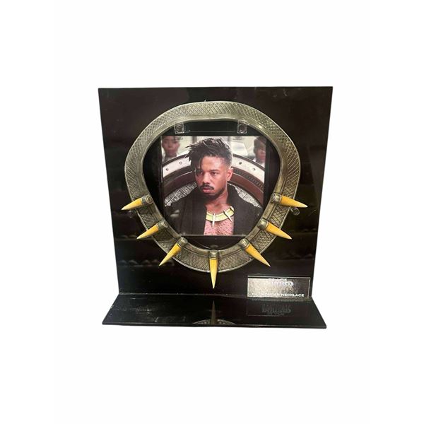 Black Panther (2018) - Killmonger (Michael B. Jordan) Necklace With Display