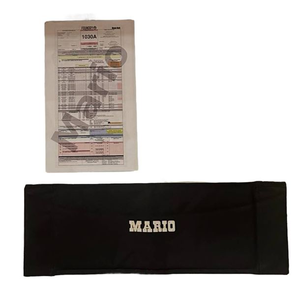 Star Wars The Mandalorian (2019-) - The Mandalorian (Pedro Pascal) Chairback And Callsheet