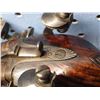 Image 33 : Bailey London flintlock dbl barrel  coach gun  1775-1800 .66 caliber, 17 3/4" barrels, with spring b
