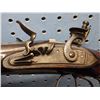 Image 42 : Bailey London flintlock dbl barrel  coach gun  1775-1800 .66 caliber, 17 3/4" barrels, with spring b