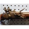 Image 7 : Bailey London flintlock dbl barrel  coach gun  1775-1800 .66 caliber, 17 3/4" barrels, with spring b