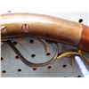 Image 59 : Hopkins & Allen 45 caliber underhammer percussion rifle, 26" octagonal barrel with excellent bore [x