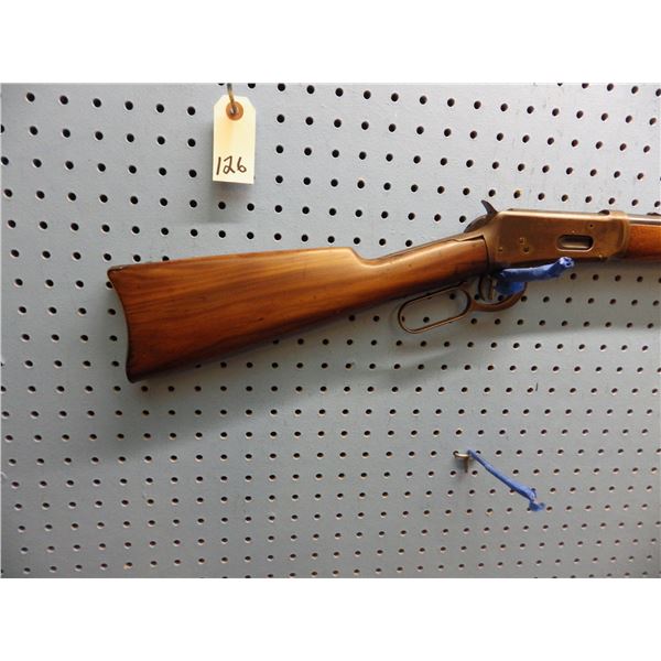 Winchester, model 1894, Lever action, 30 WCF. , city of Toronto prison gun, serial number 815123.