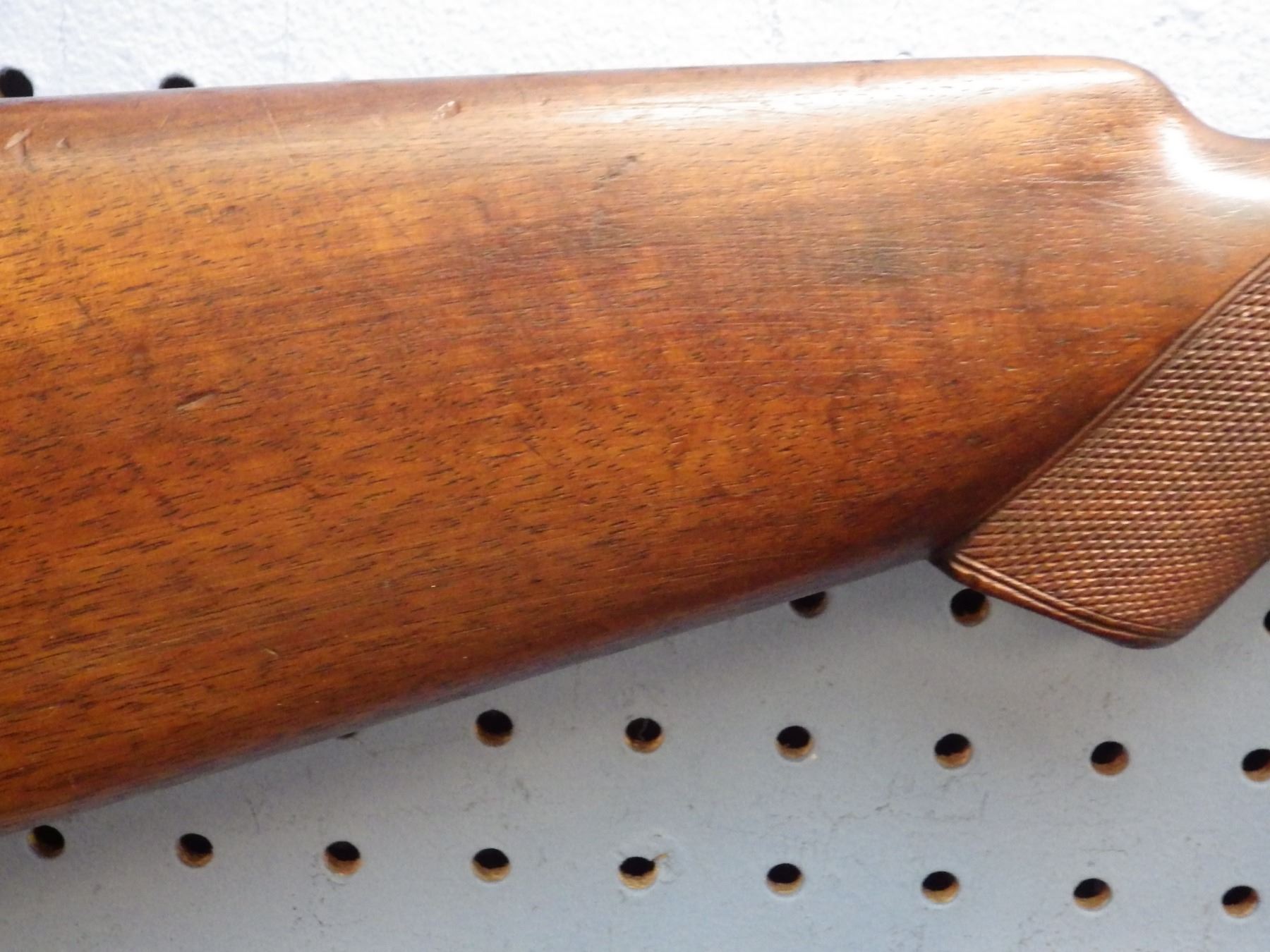 LC Smith, double barrel shotgun, 12 ga, serial number 205713.