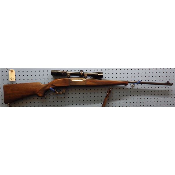 Savage model 99, lever action, caliber 300 savage, rotary mag, Redfield scope. , serial number 75128
