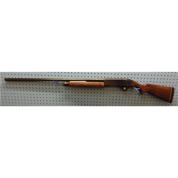 Winchester, model 2200. pump action. 12 gauge. 3 inch full choke.  Serial number L1182787.