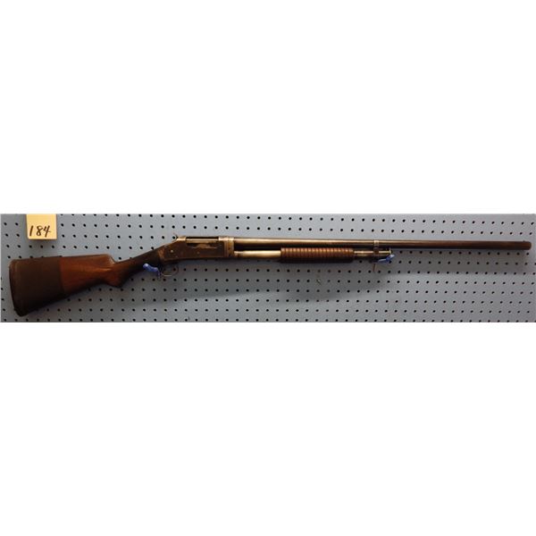 Winchester, model. 1897, external hammer, pump action, 12 gauge, take down, serial number 357239
