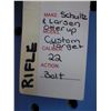Image 10 : Schultz & Larsen Otter Up Custom Target, caliber 22, bolt action, single shot, double set triggers, 