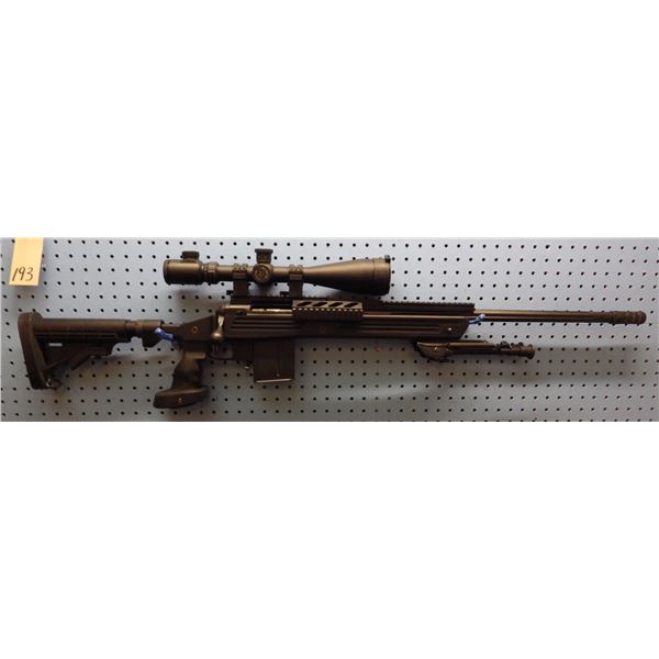 Savage Arms Model 10, bolt action, caliber 308,  with bipod, S/N# G889301. Scope Xdioptics 6-24 X56 