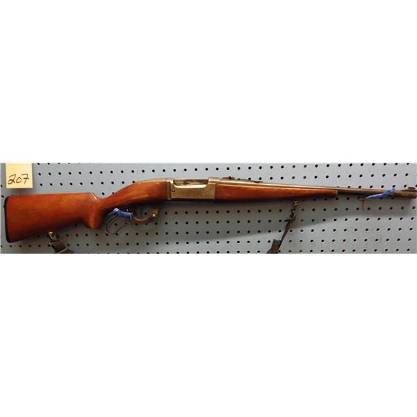 Savage, model 99, lever action, caliber 300 savage, serial number 437267, barrel cut down.