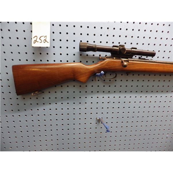 Cooey, Model 75, single shot, bolt action, caliber 22 short, long & long rifle, with Weaver D4 scope