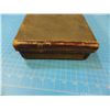 Image 9 : Canvas covered case with key, 14 1/2" x7 1/4" x 2 3/4", makers label "Gallyon & Sons, Makers, Cambri