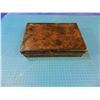 Image 6 : Leather case,with lock but no key, 12 3/4" x 8" x 3", maker's label "James McNaughton - CONSIGN # PC