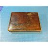 Image 8 : Leather case,with lock but no key, 12 3/4" x 8" x 3", maker's label "James McNaughton - CONSIGN # PC