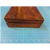Image 8 : Mahogany case, 13 1/2" x 7" x 2 3/4" , fitted for a revolver with spaces for cartridges, no key or l
