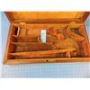 Image 2 : Mahogany case, 14 1/4" x 7 1/2" x 2 1/4", fitted for a large revolver, no key  - CONSIGN # PC 5
