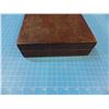 Image 7 : Mahogany case, 14 1/4" x 7 1/2" x 2 1/4", fitted for a large revolver, no key  - CONSIGN # PC 5