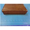 Image 12 : Mahogany case, 9 1/4" x 5 3/4" x 2 1/4", fitted for a small pistol, with key and label "W. Child, St
