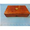 Image 7 : Mahogany case, 9 1/4" x 5 3/4" x 2 1/4", fitted for a small pistol, with key and label "W. Child, St